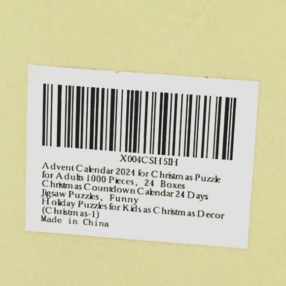 Vintage Christmas Jigsaw Puzzle Advent Calendar 1008 Pieces NEW - Picture 5 of 5